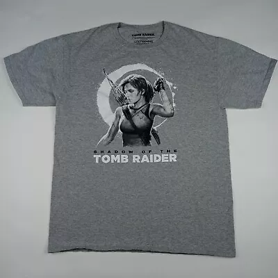 Buy Shadow Of The Tomb Raider T-Shirt Video Game Short Sleeve Men's Size Large • 17.74£