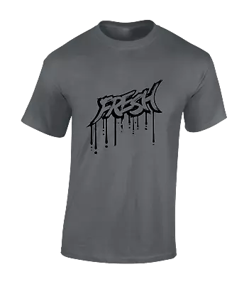 Buy Graffiti Fresh Mens T Shirt Banksy Urban Artist Tag Cool Retro Classic Top • 8.99£