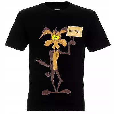 Buy Hot Wile E Coyote And The Road Runner UH OH  S-4XL T Shirt Uh Oh EG577 • 23.33£