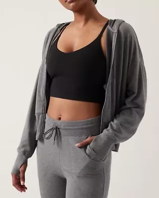 Buy Athleta Balance Sweatshirt Hoodie Gray Size XS New With Tag • 56.02£