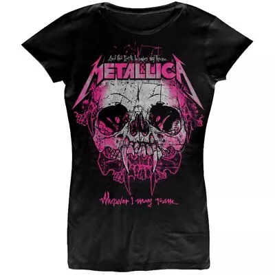 Buy Ladies Metallica Wherever I May Roam Official Tee T-Shirt Womens Girls • 16.06£