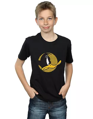Buy Looney Tunes Boys Daffy Duck Dotted Profile T-Shirt • 12.99£