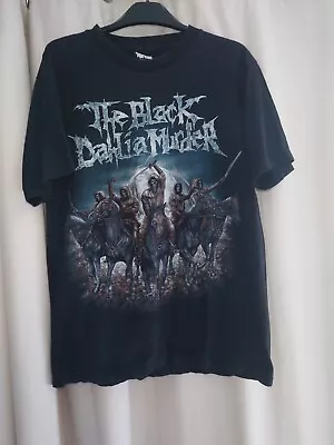 Buy The Black Dahlia Murder T-shirt The Five Horseman UK Size Large Black Band Shirt • 40£