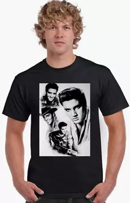 Buy Elvis Presley Gildan T-Shirt Gift Men Unisex S,M,L,XL,2XL Plus Black Cotton Bag • 10.99£