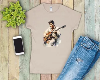 Buy Elvis Presley Ladies Fitted T Shirt Sizes SMALL-2XL • 12.79£
