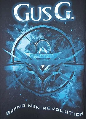 Buy Gus G TShirt Adult 2XL A New Revolution Band Concert Tour Firewind Metal Guitar  • 18.65£