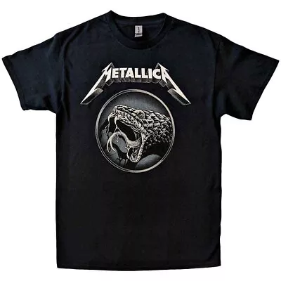 Buy Metallica Unisex T-Shirt: Black Album Poster (Medium) • 16.87£