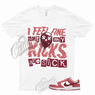 Buy SICK T Shirt For Dunk Valentines Day Low WMNS Team Red Adobe Air Dragon Force 1 • 17.64£