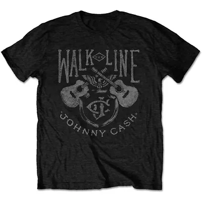 Buy Johnny Cash I Walk The Line Official Tee T-Shirt Mens Unisex • 14.99£