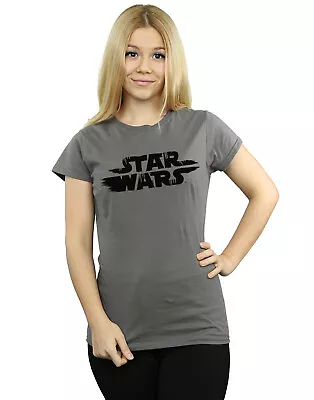 Buy Star Wars Women's Rough Logo T-Shirt • 13.99£