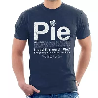 Buy Supernatural I Read The Word Pie Men's T-Shirt • 17.95£