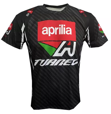 Buy Aprilia Motorbiker T-shirt Camiseta Maglietta RSV4 Tuono Tuareg Adventure Motor • 27.95£