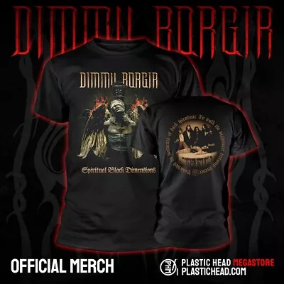 Buy DIMMU BORGIR - 'SPIRITUAL BLACK DIMENSIONS' Black T-Shirt - PH13490L • 15.99£