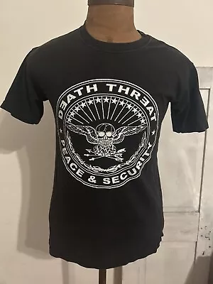 Buy Death Threat T-shirt Connecticut Hardcore Adult S CT Metal HATEBREED BRIDGE NINE • 27.95£