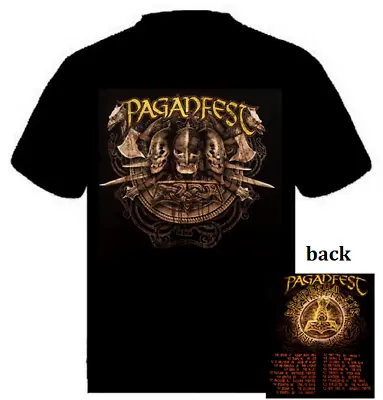 Buy Paganfest Ensiferum Trollfest  Back T-Shirt   XXLarge NEW • 20.53£