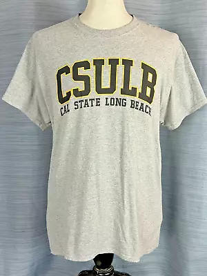 Buy Cal State University Long Beach Adult Large Gray T-Shirt (L NCAA National Champs • 7.77£