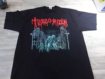 Buy Terrorizer Old Rar Old Unworn Shirt Death Metal Impetigo Repulsion Mortician • 45.61£