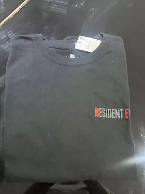 Buy BIOHAZARD RE:4 UNIQLO T-shirt CAPCOM 40th UT Collection Resident Evil L • 36.10£