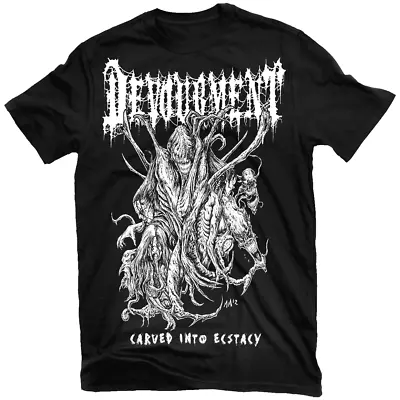 Buy DEVOURMENT Carved Into Ecstasy T Shirt Full Size S-5XL BE2651 • 20.39£