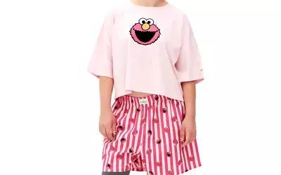 Buy Sesame Street Elmo Pyjama Set UK Size 4-24 2XS-2XL • 20.99£