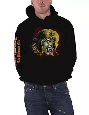 Buy Ozzy Osbourne Hoodie Ozzy Demon Band Logo Official Mens Black Pullover XXL • 40.12£