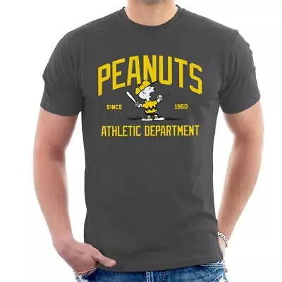 Buy Peanuts Athletic Department Charlie Brown Men's T-Shirt • 17.95£