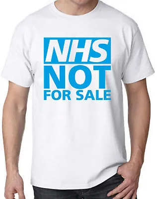 Buy NHS NOT FOR SALE T-SHIRT Doctors Nurses Statement Slogan National Health Service • 13.15£