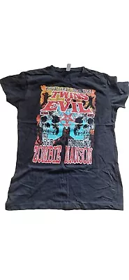 Buy Twins Of Evil Tour 2012 Marilyn Manson Rob Zombie T Shirt Size XL • 23£