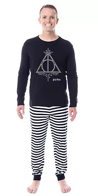 Buy Harry Potter Wizarding World Deathly Hallows Adult Unisex Pajama Set • 37.33£