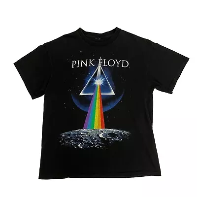Buy Pink Floyd T-Shirt The Dark Side Of The Moon Black Mens S Music Rock Band • 11.99£