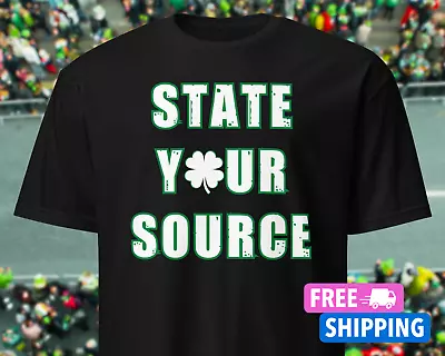 Buy Boston  State Your Source  Shirt Celtics Fan World Champs Jaylen Brown Parade • 20.53£