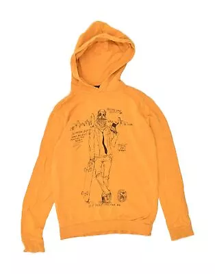 Buy SCORPION BAY Boys Graphic Hoodie Jumper 13-14 Years XL Yellow Cotton BL75 • 13.70£