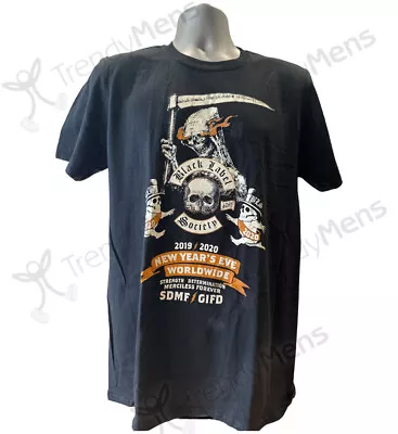Buy Black Label Society T Shirt New Year Eve Worldwide Printed Men's Tee Black • 21.99£