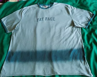 Buy Fat Face. Men's Blue/Green Soft Cotton T Shirt. XL. Pit To Pit Round 51 Ins • 4.99£