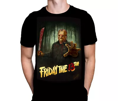 Buy FRIDAY THE 13th - Movie T-Shirt - Sizes S - 5XL -  Art / Horror / Slasher • 23.95£