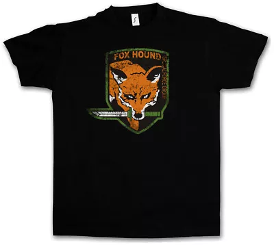 Buy FOX HOUND GROUP LOGO T-SHIRT - Metal Game Gear MGS Snake Eater PC Solid T Shirt • 22.74£
