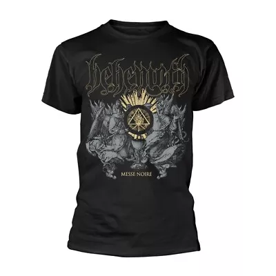 Buy BEHEMOTH MESSE NOIRE T-Shirt Large BLACK • 21.93£