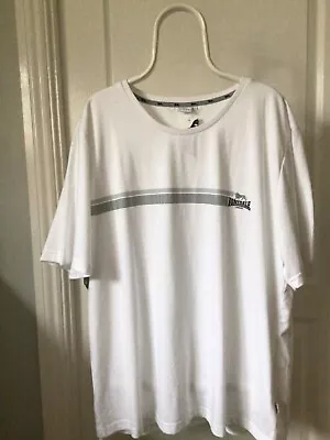 Buy Lonsdale Mens White T Shirt BNWT 3xl • 3£