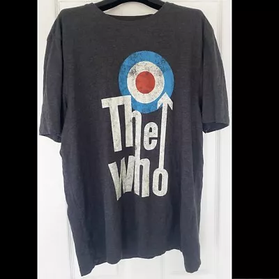 Buy Official The Who Grey Mod Target T-Shirt_UK Size Large_Mod_60's_Quadrophenia • 10£