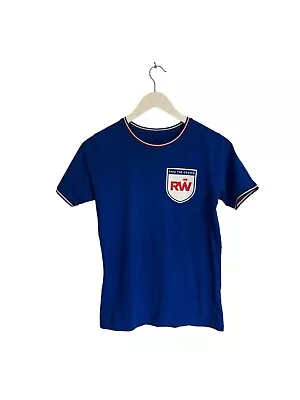 Buy Robbie Williams Official T Shirt Football Jersey Take The Crown Fitted S 8 10 • 24.99£