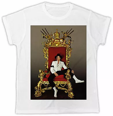 Buy Michael Jackson T-shirt King Of Pop Royalty Poster Unisex Cool Funny Tee Retro  • 5.99£