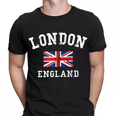 Buy London England Union Jack Great Britain Souvenir Gift Mens T-Shirts Tee Top #6ED • 9.99£