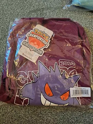 Buy  Pokémon International Championship 2024,Gengar Maroon T-Shirt L Size  • 40£