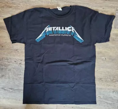 Buy Metallica Mens Large Master Of Puppets Metal Band T Shirt Double Sided Print • 23.99£