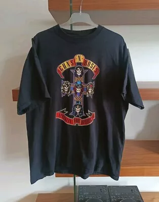 Buy Vintage 2004 Gun N Roses T-Shirt Appetite For Destruction By Gildan Size XL • 29£