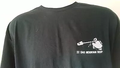 Buy British Army Sas Special Air Service 22 Sas Mountain Troop T-shirt • 11.45£