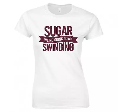 Buy Fall Out Boy  Sugar We're Going Down Swinging  Ladies T-shirt New • 12.99£
