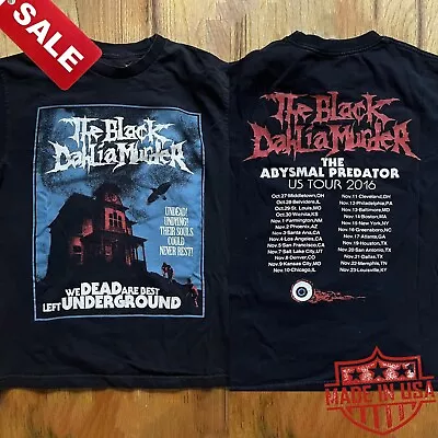 Buy New The Black Dahlia Murder 2016 Tour Gift For Fans Unisex S-5XL Shirt 1LU693 • 26.60£