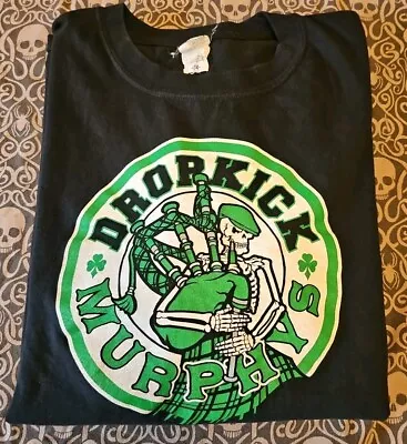 Buy Vintage Dropkick Murphys T-Shirt Men's 3XL Skull Bagpiper Punk Rock Band • 27.96£