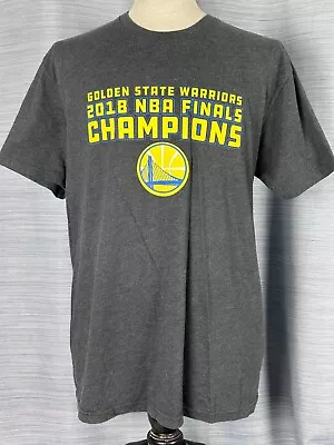 Buy 2018 Golden State Warriors Adult X-Large World Champions Gray T-Shirt (XL Champs • 7.94£